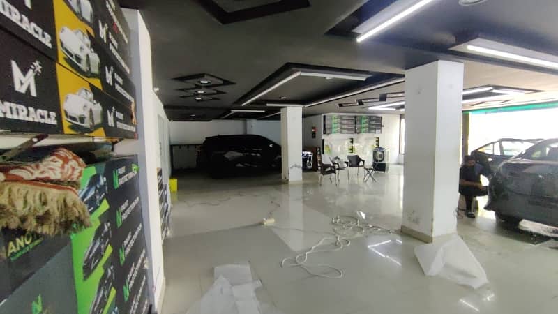 15 Marla Commercial Ground Floor Available for Rent in Faisal Town Main Boulevard 10