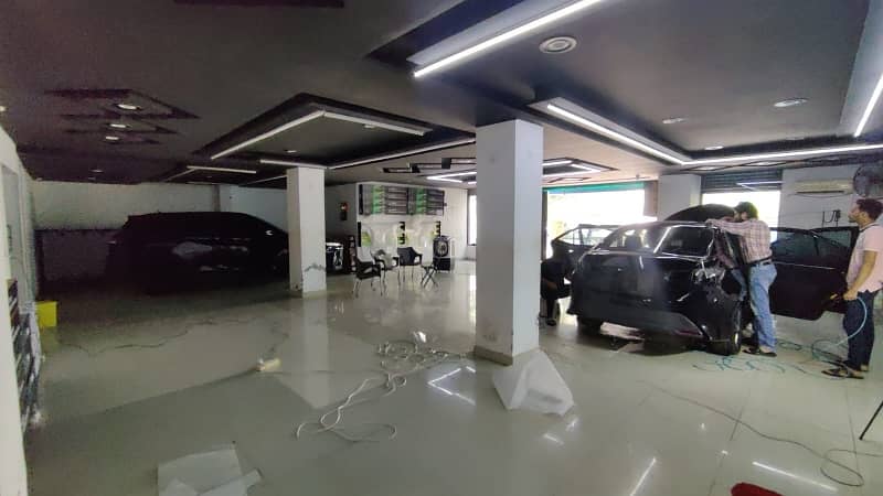 15 Marla Commercial Ground Floor Available for Rent in Faisal Town Main Boulevard 14