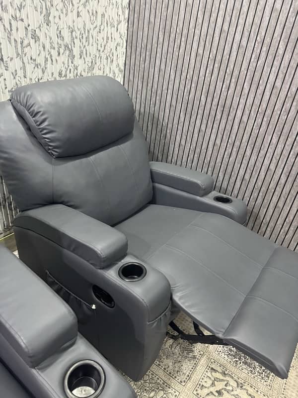 Recliner Leather Sofa 2