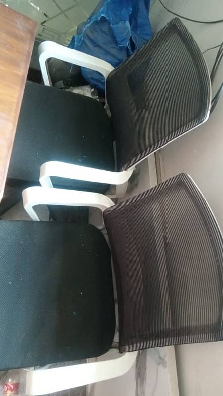 Used Office Furniture - Tables, Chairs, Wall Table, Good Condition 3