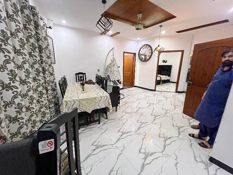 5 Marla Triple Story Slightly Used House for Sale at BOR Housing Society Johar Town Lahore 1