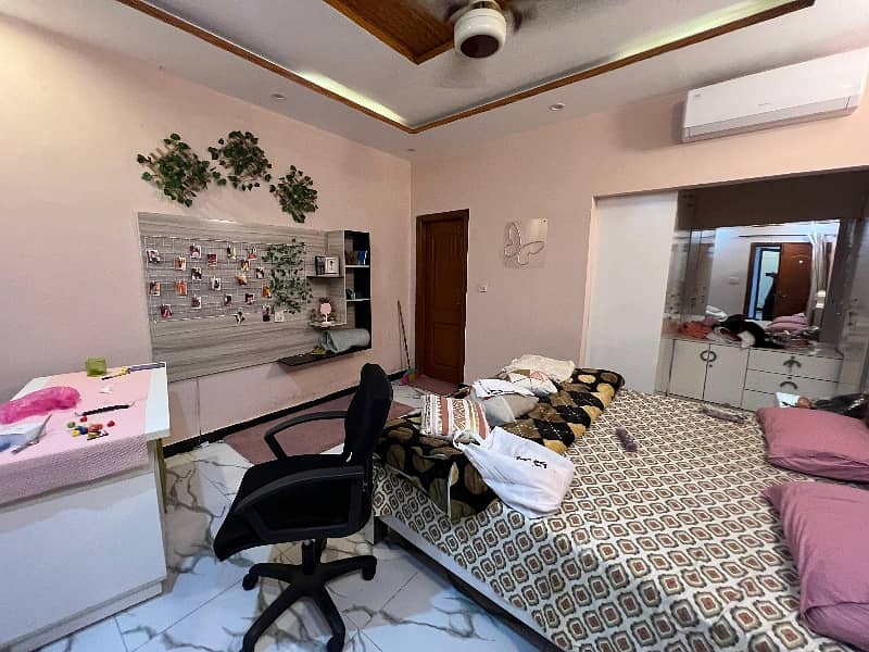 5 Marla Triple Story Slightly Used House for Sale at BOR Housing Society Johar Town Lahore 13