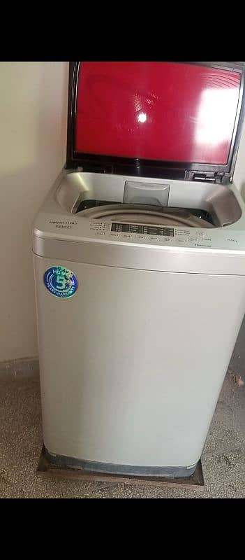 Haier automatic Washing machine 8.0 kg 0