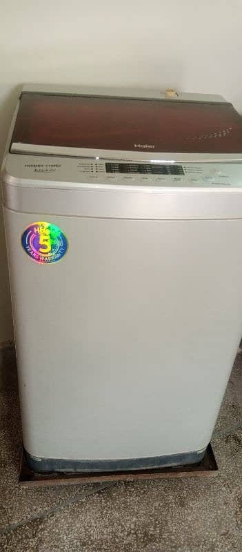 Haier automatic Washing machine 8.0 kg 2