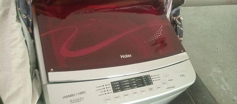 Haier automatic Washing machine 8.0 kg 3