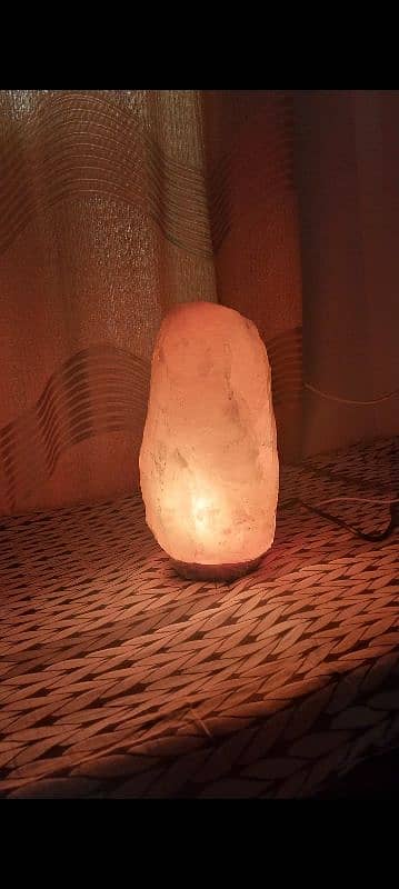 Pink salt lamp / 0