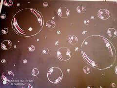 bubbles painting