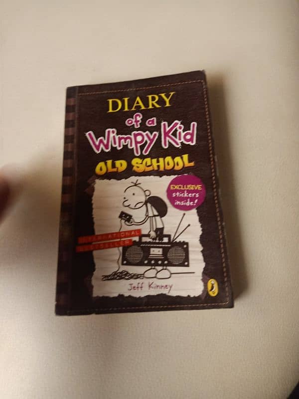 Diary of a wimpy kid old school comedy book. 0