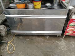 Burger and Shawarma counter for sale