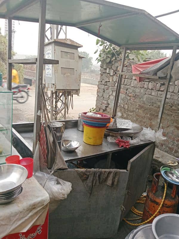 Burger and Shawarma counter for sale 1