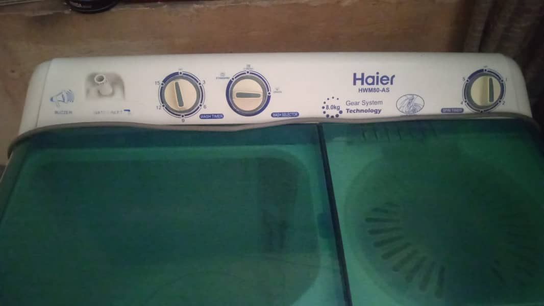 Haier Washing Machine 1