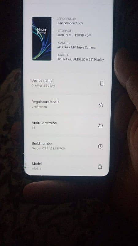OnePlus 8 5G UW 7