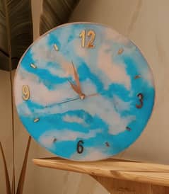 resin clock available