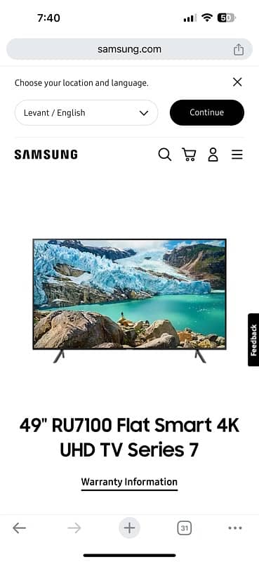 Samsung 4K LED 49inch for Sale 3