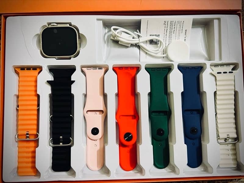 Ultra Smart Watch 7 in 1 Strap (Cash On Delivery Over All Country) 2