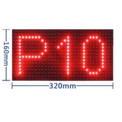 LED P10 three boards available 5ft*1ft, 5ft*1ft & 3ft*6inches 160*32