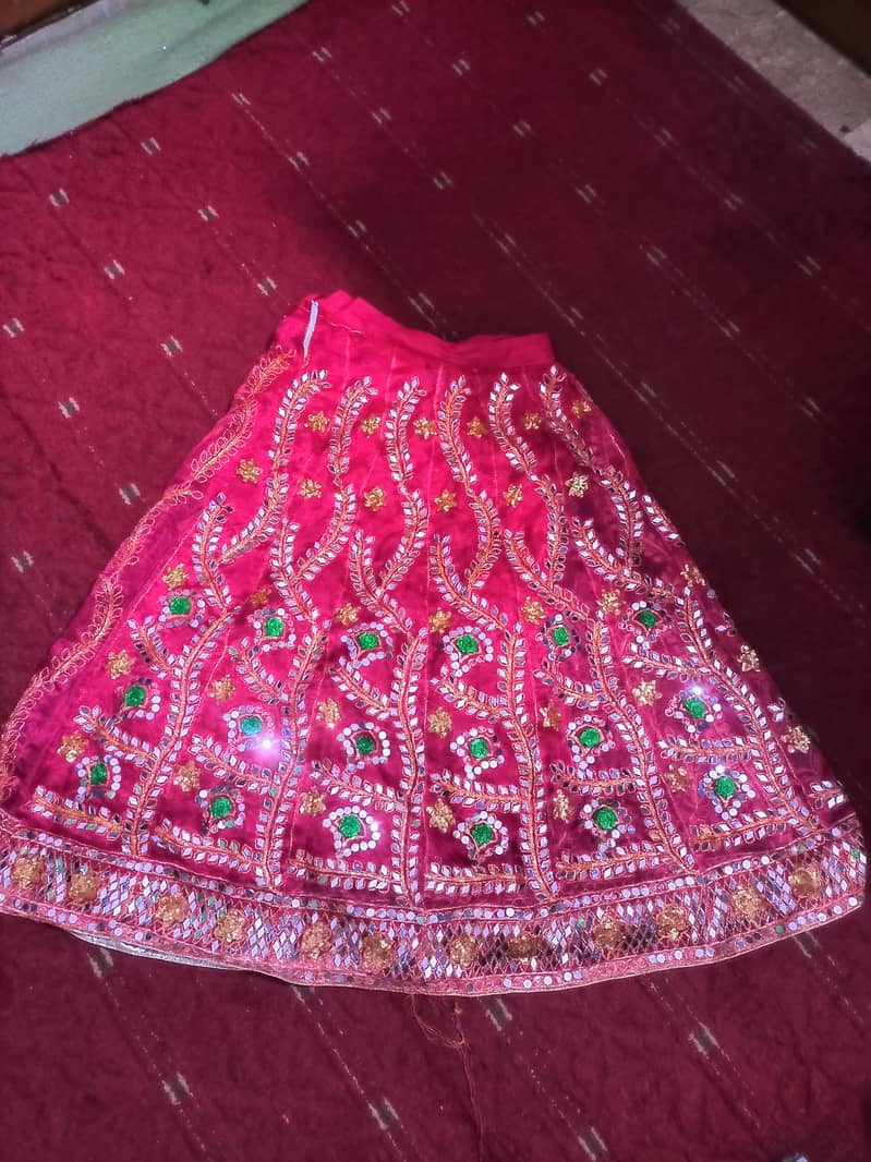 Lehnga ,Kurti and Dupata 1