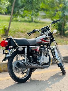 Honda CG 125 2024 Model ISB registered Red Edition