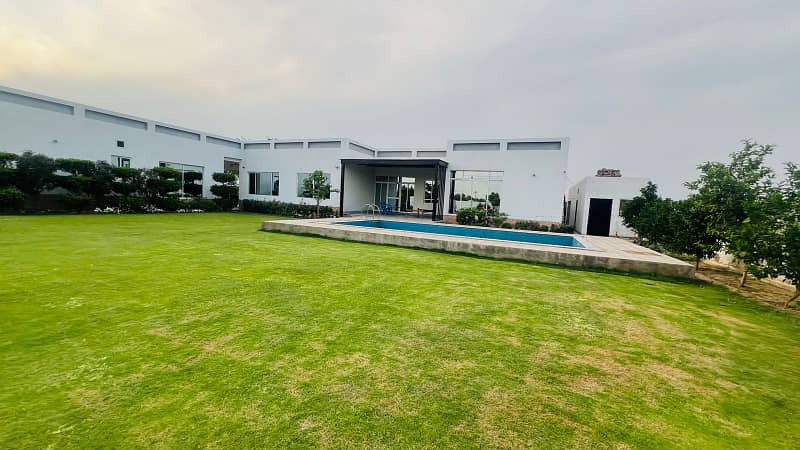 4 Kanal Farmhouse Furnished Available For Sale In Chaudary Farms On Main Barki Road 2