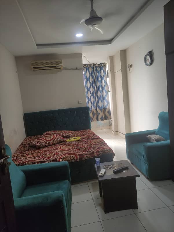 E-11 studio flat Fully Furnished Apartment available for rent in E-11 Islamabad 1