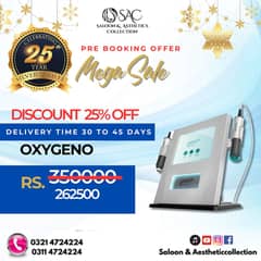 Mega Sale _25% OFF ON ALL AESTHETIC MACHINES / OXYGENO Machine