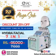 Mega Sale _25% OFF ON ALL AESTHETIC MACHINES / IPL 7 IN 1