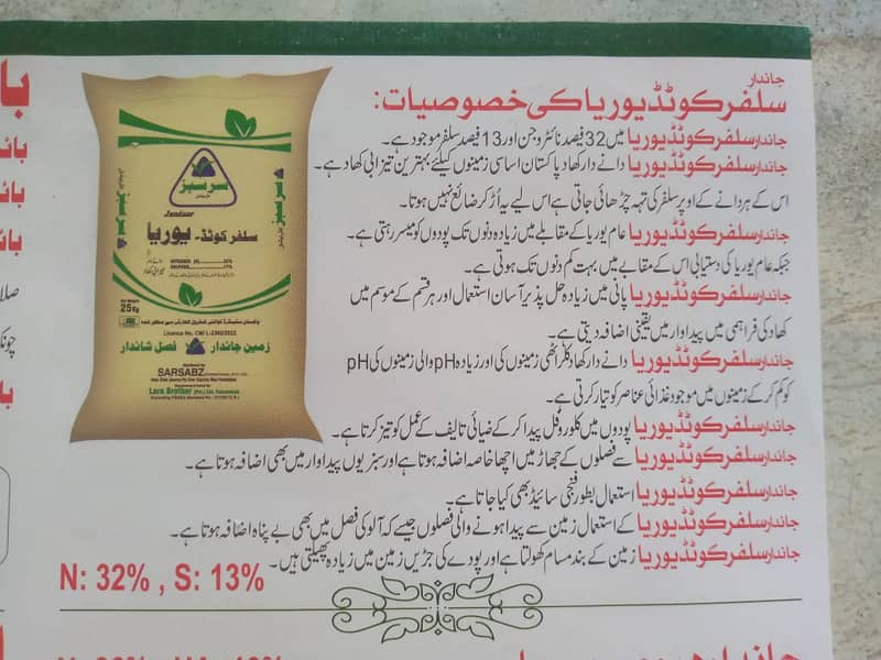 Sarsabz international Urea (khaad) 25 Kg Bag 2