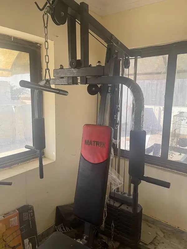 Home Multi Function Gym | Bench press |weight plates and rod 1