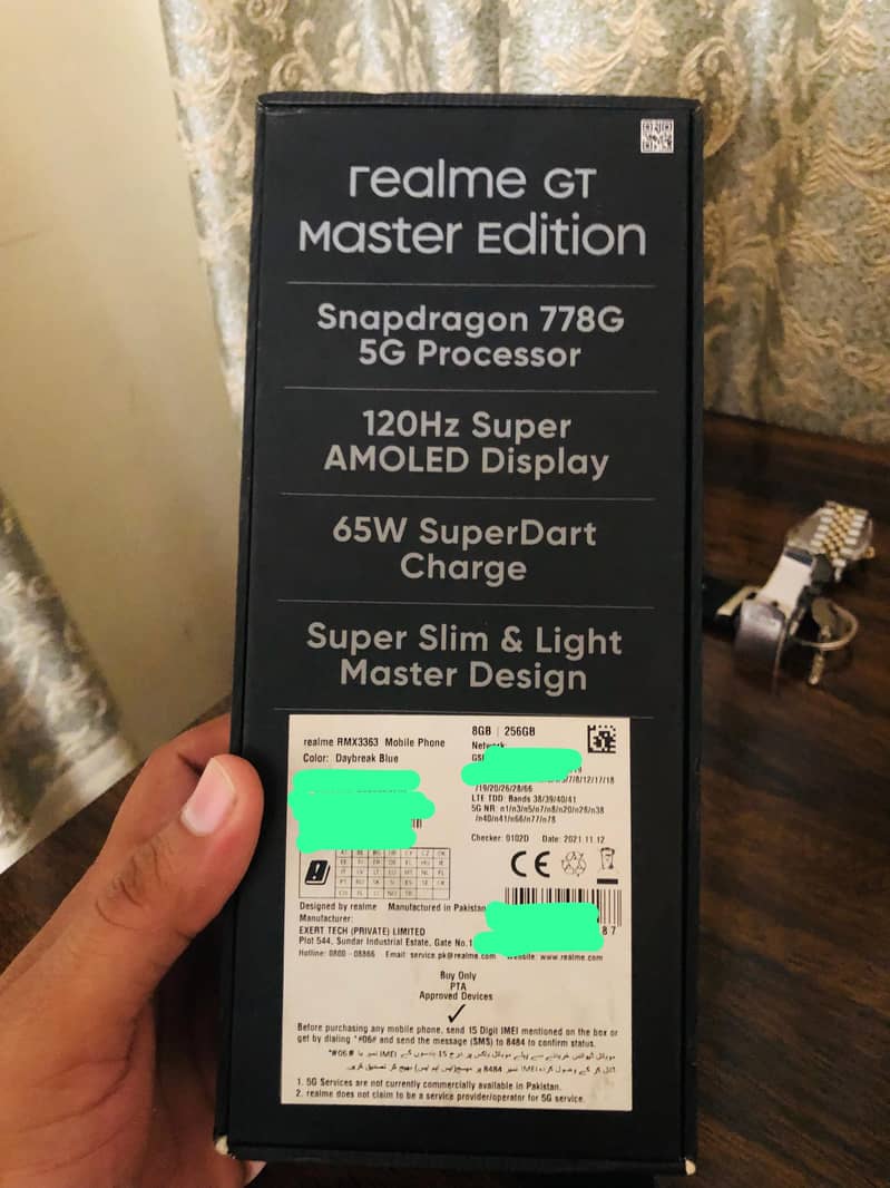 Realme GT Master PTA Approved with Box 9