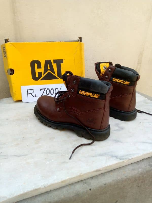 Caterpillar Brown Boots 1