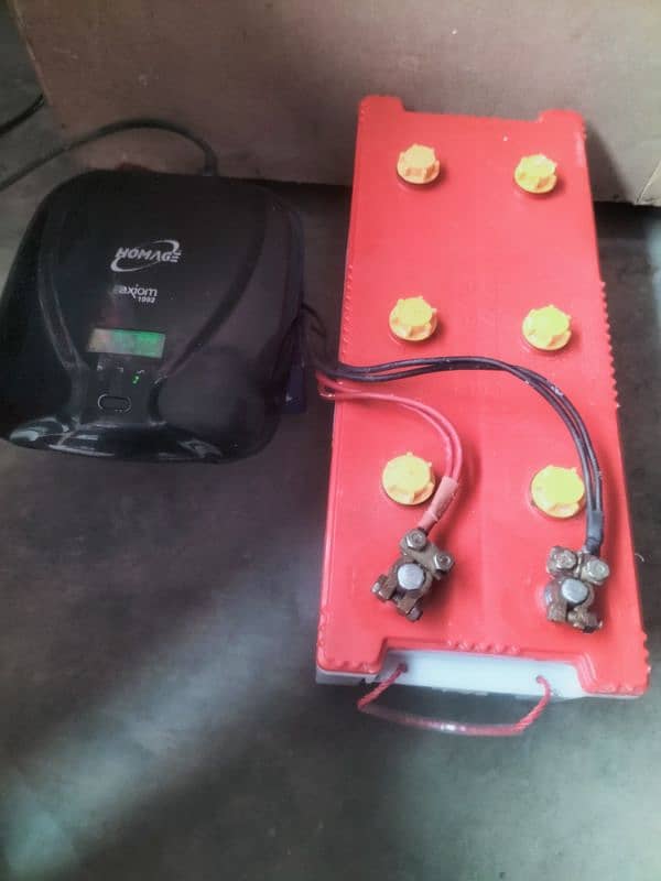 Exide 6LT 180 battery 23 plates working condition 1