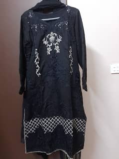 fancy khaddi net shirt only