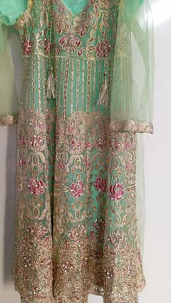 wedding dress sharara froke