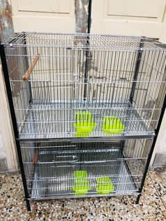 Galvanised cage