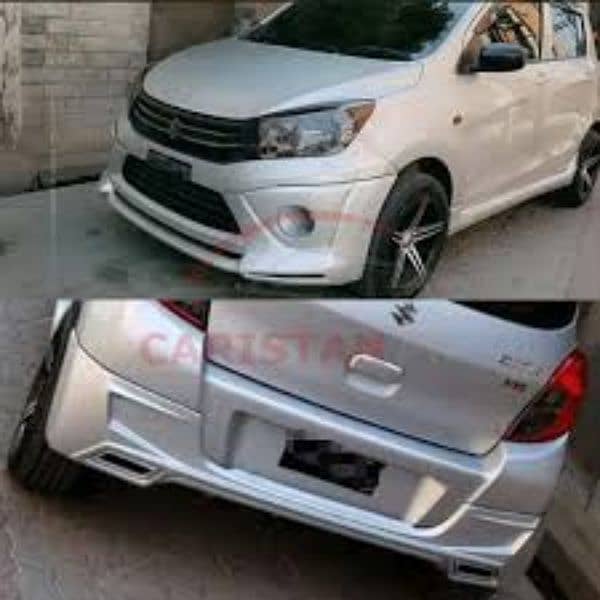 cultus body kit,wheel covers,spoiler, stylish body lip, rebirth style 9