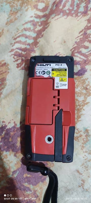 hilti PD-E Laser Range Meter 3