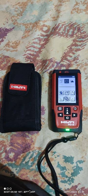 hilti PD-E Laser Range Meter 6