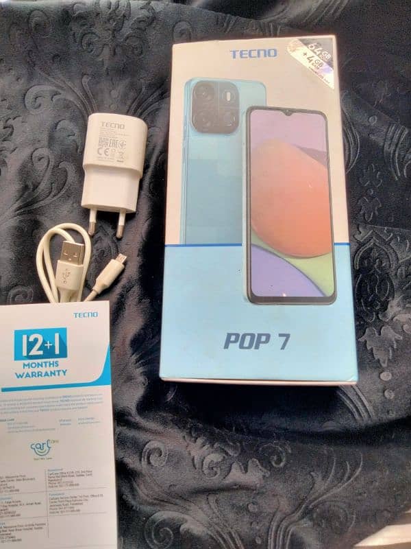 TECNO POP 7 IN good condition 0