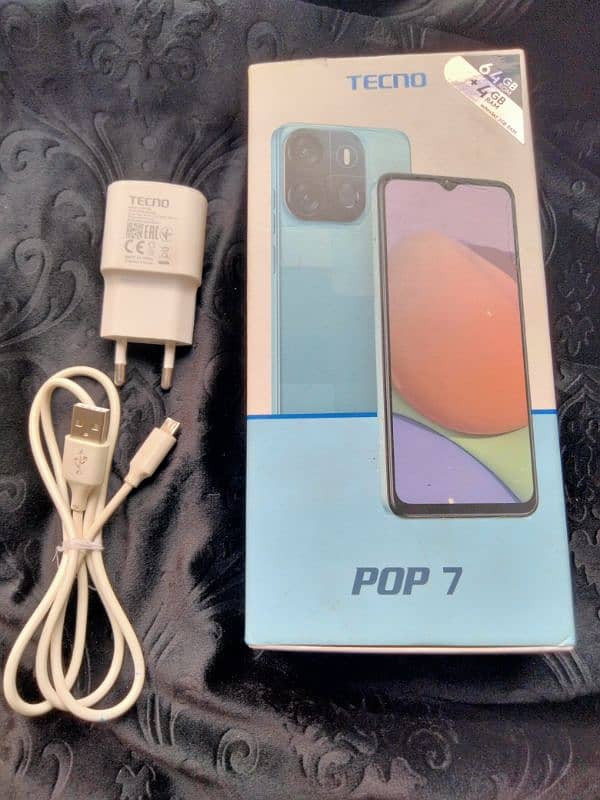 TECNO POP 7 IN good condition 6