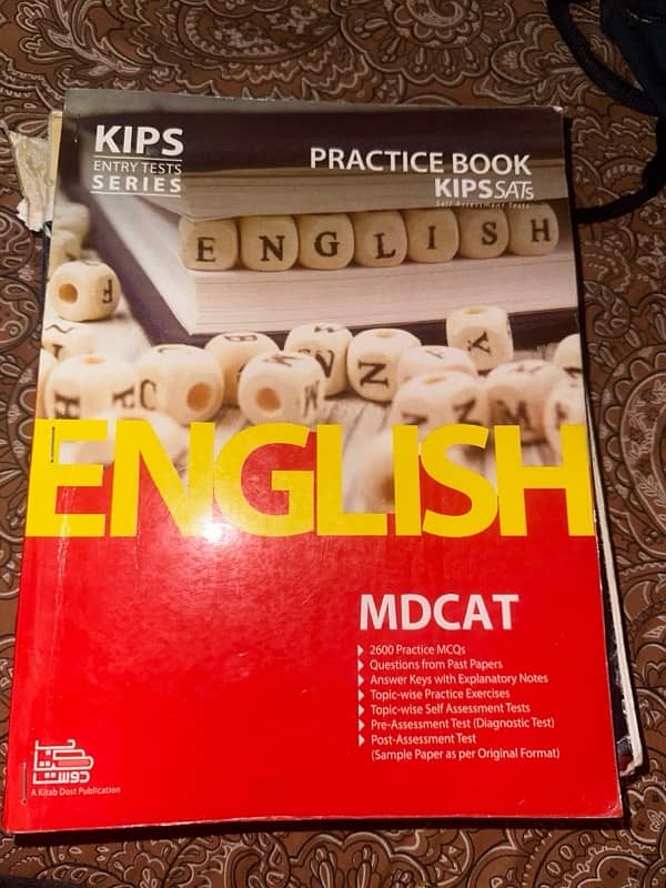 KIPS MDCAT 2nd EDITION FULL BUNDLE + STEPS MDCAT 4th Edition Book 1