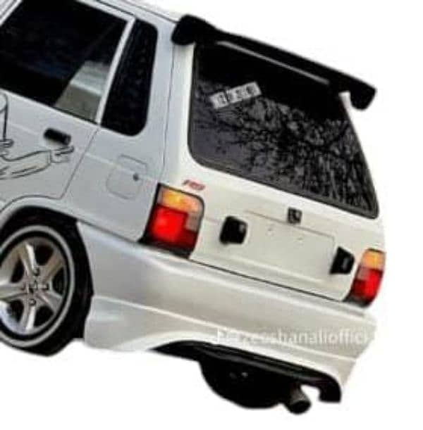 mehran car body kit,bumper lips,spoiler,wheel covers,Suzuki kit. boss 6