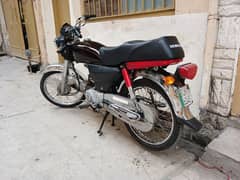 Honda cd japani pindi num