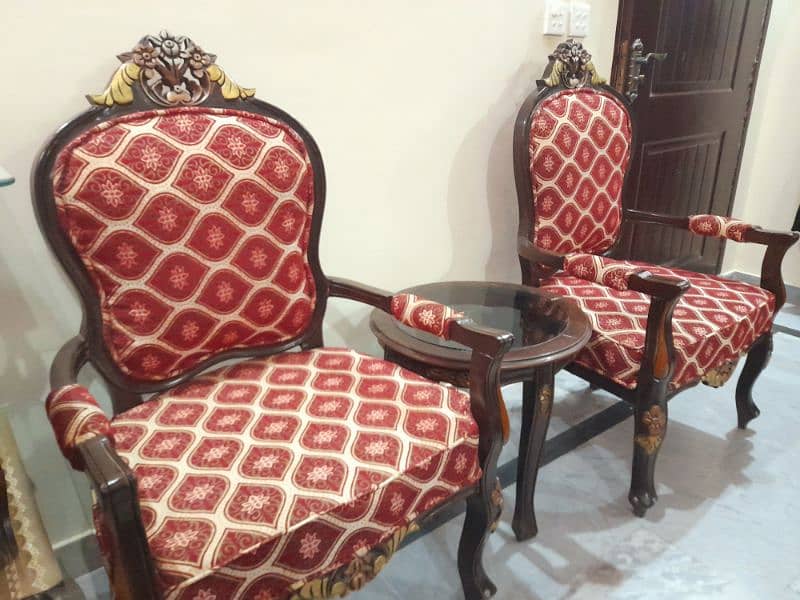 Elegant Chinot Armchairs / Chinoti Chairs / Chinoti Kursian 1