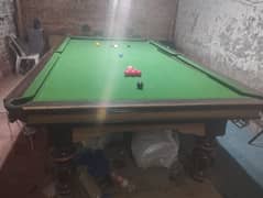 snooker table