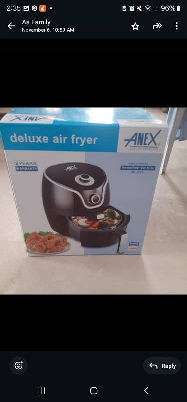 ANEX AG- 2019 Deluxe Air fryer 0