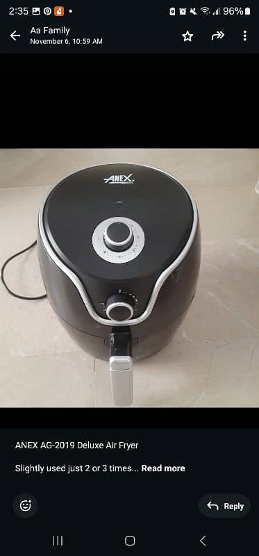 ANEX AG- 2019 Deluxe Air fryer 2