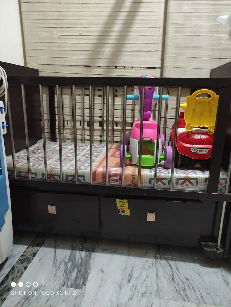 Wooden Baby Cot For Sale 2