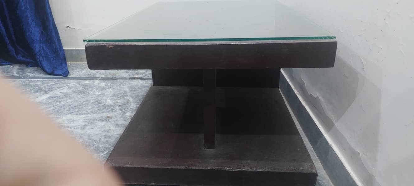 Center Table | Glass top x2 | Center table with drawer 5