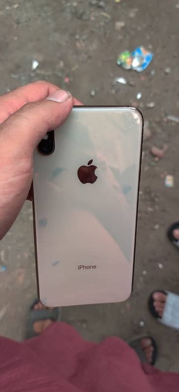 I phone xs max  non pta 10by10 condition penal changed A+ penal 1