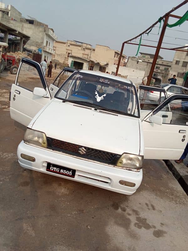 Suzuki Mehran VX 1991 contact no 03485634406 1